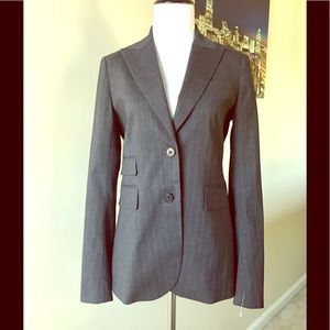 Theory Pinstripe Wool Blazer. Size 2